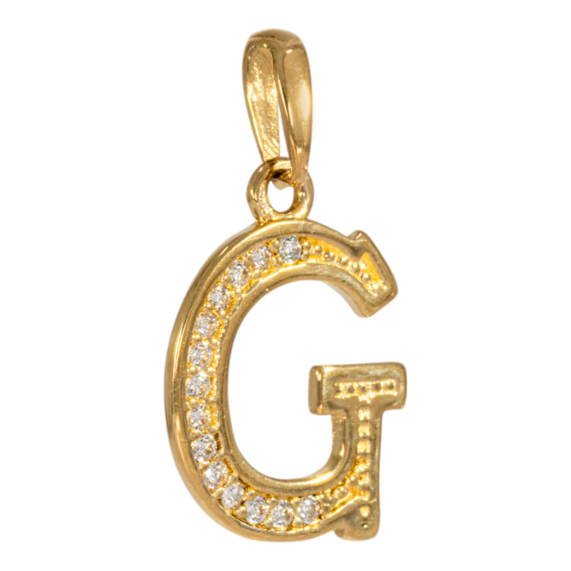 Pandant Initiala, Aur Galben, 14 k, 1.06 gr, Cod Produs: 667905 - Tezaurshop.ro