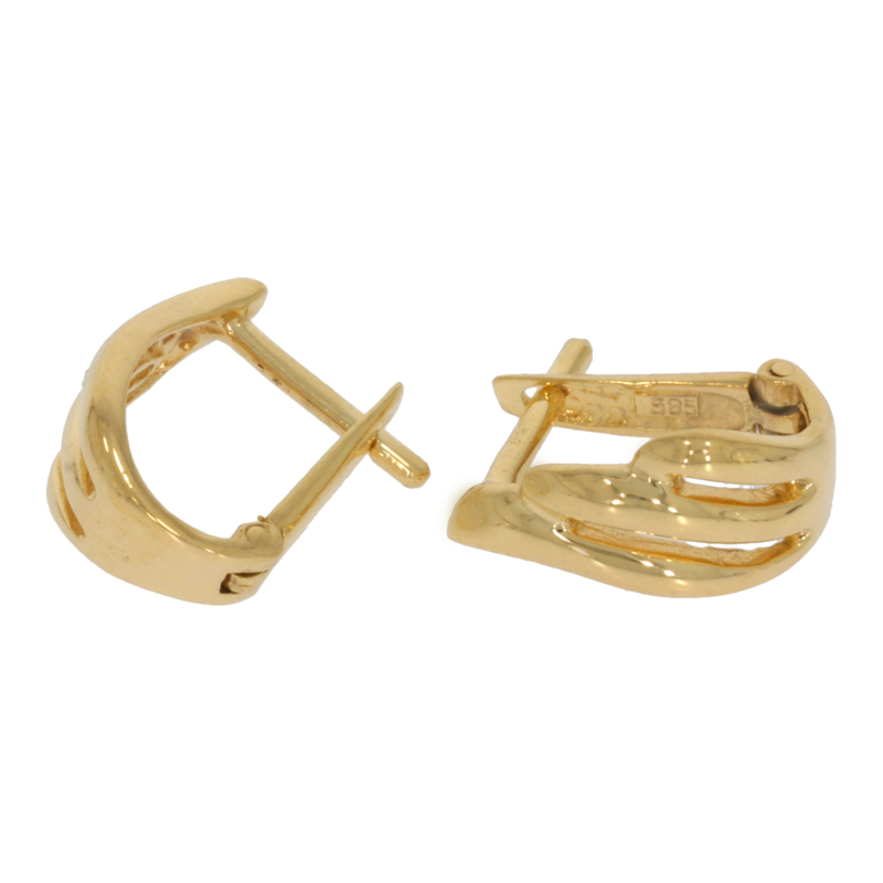 Cercei, Aur Galben, 14 k, 3.21 gr, Cod Produs: 667990 - Tezaurshop.ro