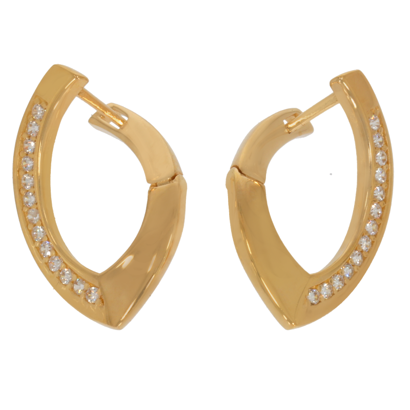 Cercei, Aur Galben, 14 k, 3.2 gr, Cod Produs: 668011 - Tezaurshop.ro