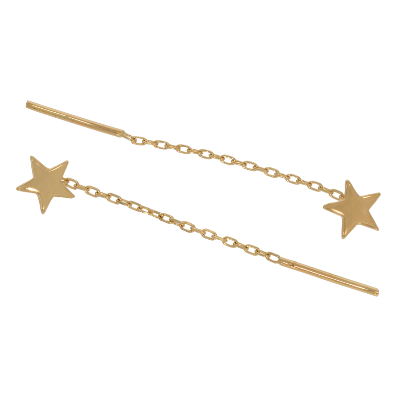 Cercei, Aur Galben, 14 k, 1.23 gr, Cod Produs: 668017 - Tezaurshop.ro