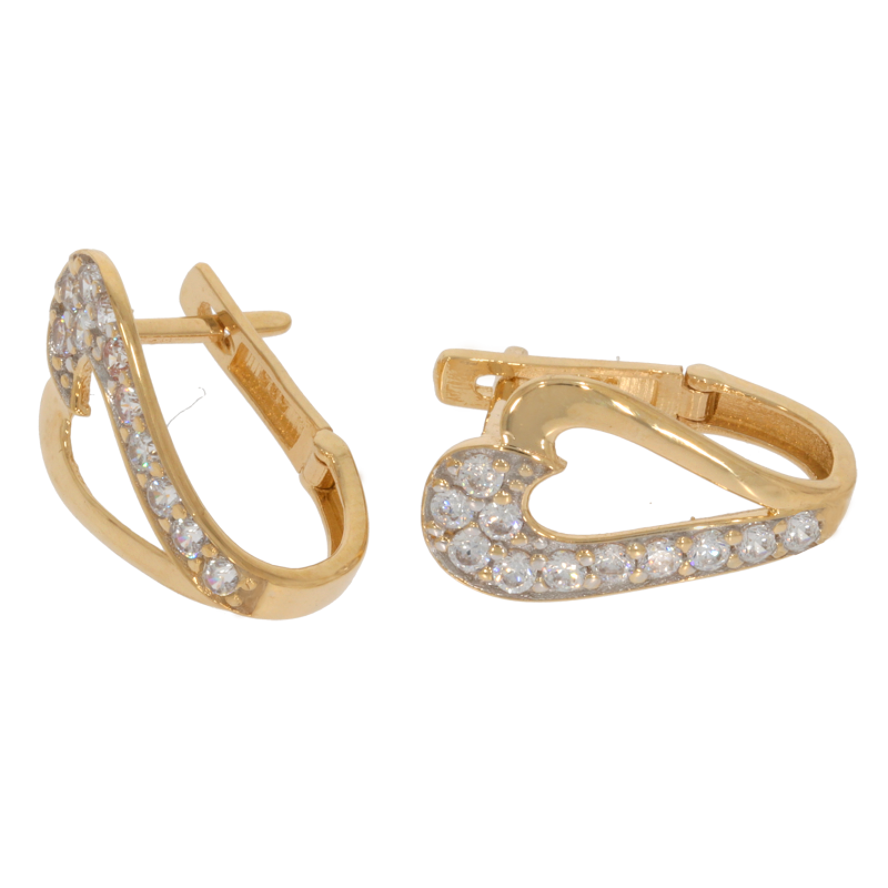 Cercei, Aur Galben, 14 k, 3.34 gr, Cod Produs: 668065 - Tezaurshop.ro
