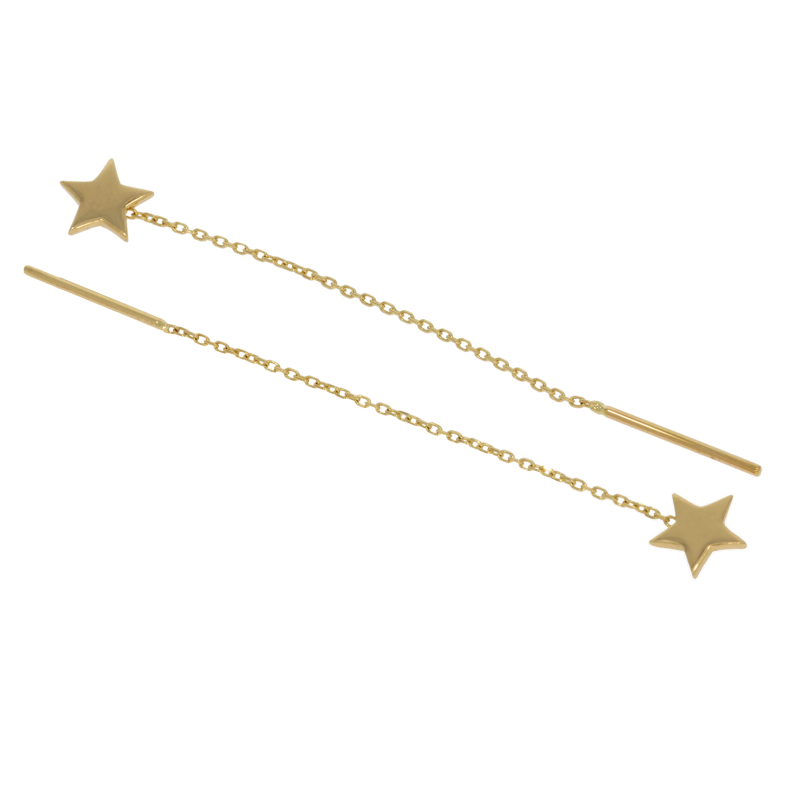 Cercei, Aur Galben, 14 k, 1.07 gr, Cod Produs: 668201 - Tezaurshop.ro