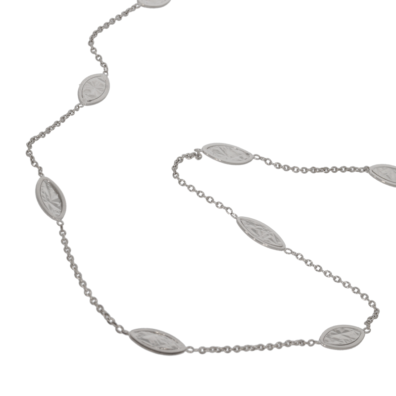 Colier, Aur Alb, 14 k, 3.39 gr, Cod Produs: 668297 - Tezaurshop.ro