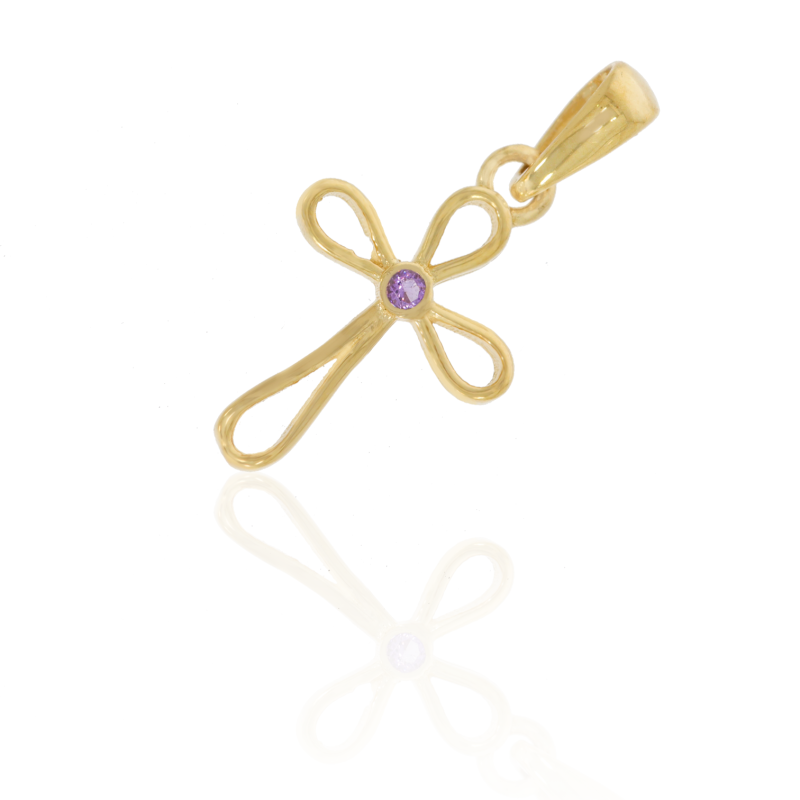Cruce, Aur Galben, 14 k, 0.49 gr, Cod Produs: 668349 - Tezaurshop.ro