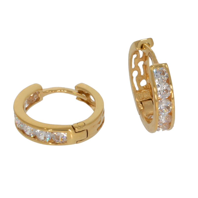 Cercei, Aur Galben, 14 k, 1.38 gr, Cod Produs: 668390 - Tezaurshop.ro