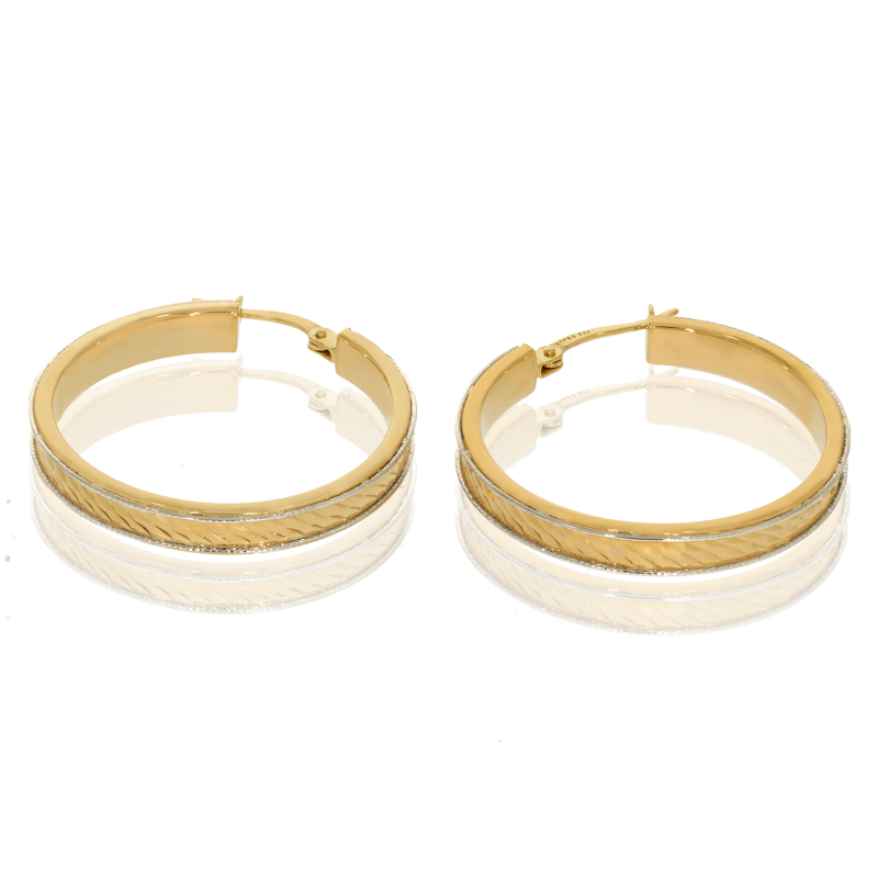 Cercei, Aur Galben, 14 k, 3.41 gr, Cod Produs: 668451 - Tezaurshop.ro