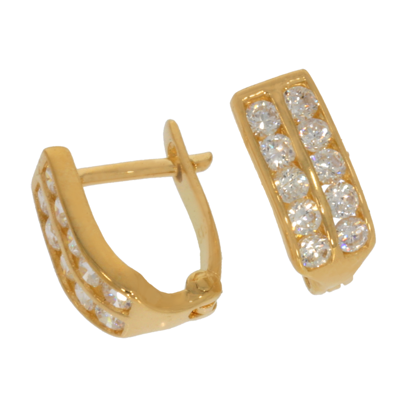 Cercei, Aur Galben, 14 k, 1.96 gr, Cod Produs: 668622 - Tezaurshop.ro