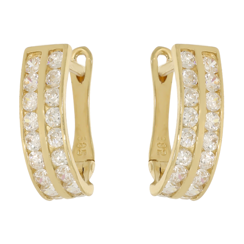 Cercei, Aur Galben, 14 k, 2.69 gr, Cod Produs: 668655 - Tezaurshop.ro