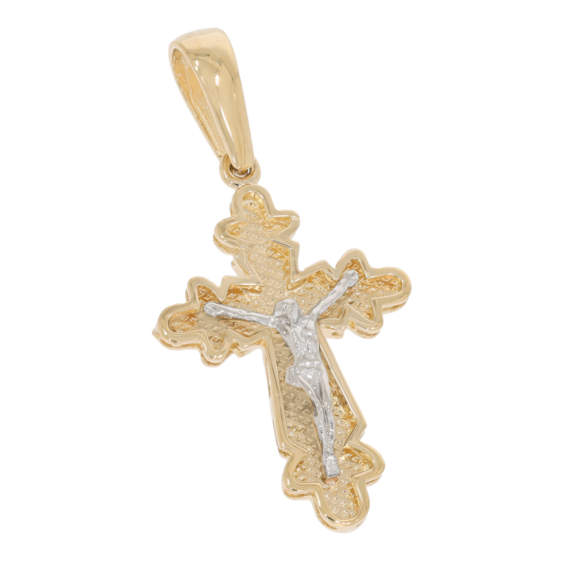 Cruce, Aur Mix, 14 k, 2.32 gr, Cod Produs: 668707 - Tezaurshop.ro