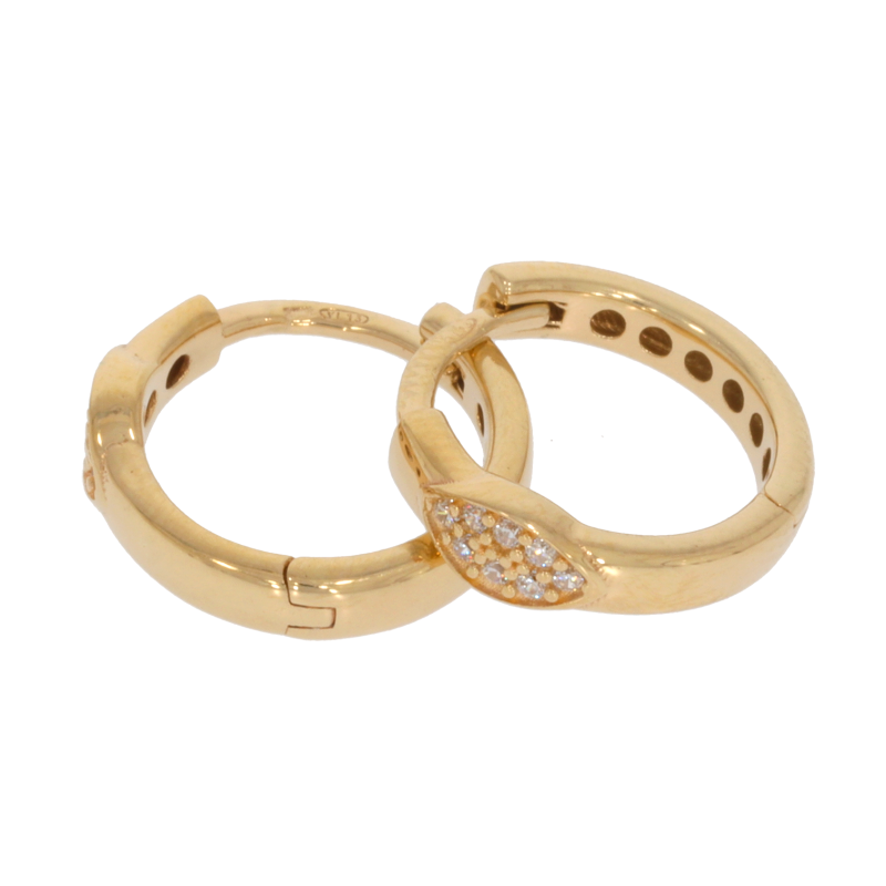 Cercei, Aur Galben, 14 k, 1.92 gr, Cod Produs: 668943 - Tezaurshop.ro