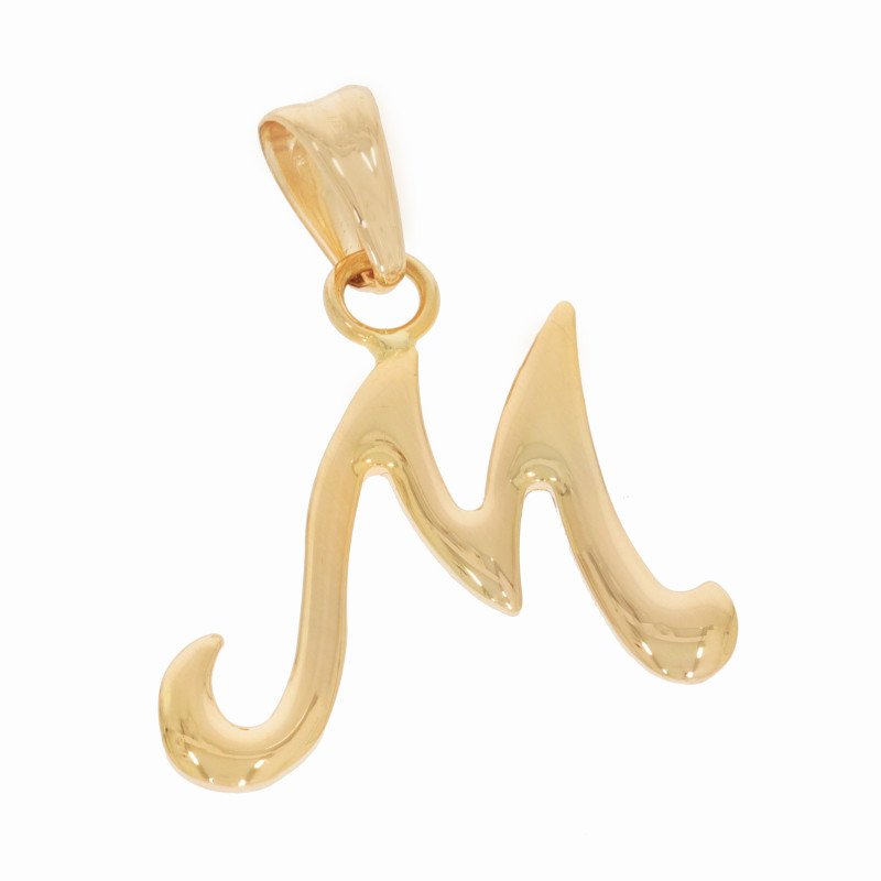 Pandant Initiala, Aur Galben, 18 k, 1.3 gr, Cod Produs: 668969 - Tezaurshop.ro