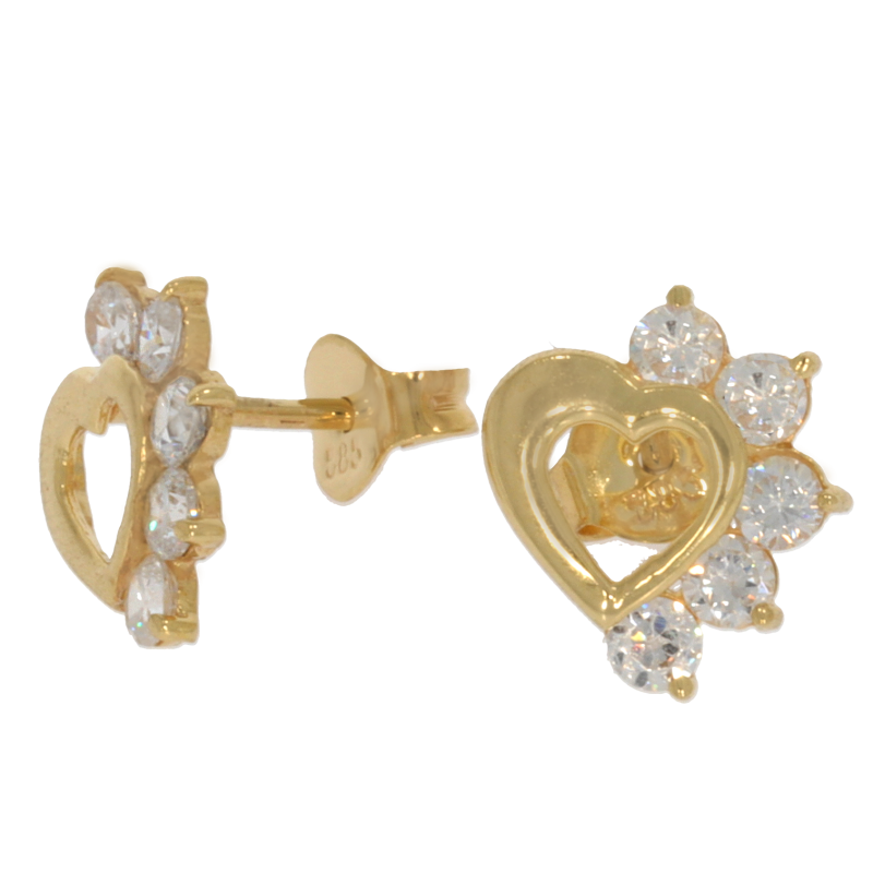 Cercei, Aur Galben, 14 k, 1.86 gr, Cod Produs: 668999 - Tezaurshop.ro