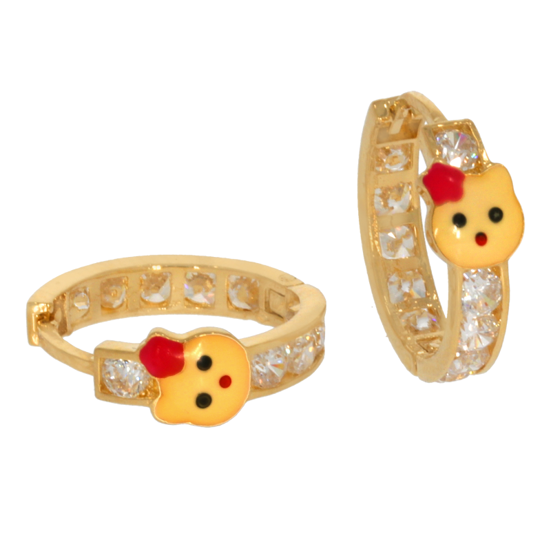 Cercei, Aur Galben, 14 k, 1.66 gr, Cod Produs: 669029 - Tezaurshop.ro