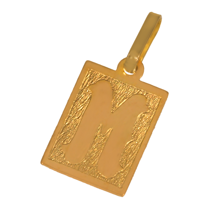 Pandant Initiala, Aur Galben, 18 k, 0.69 gr, Cod Produs: 669033 - Tezaurshop.ro