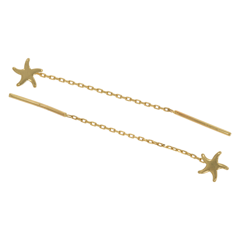 Cercei, Aur Galben, 14 k, 0.98 gr, Cod Produs: 669053 - Tezaurshop.ro