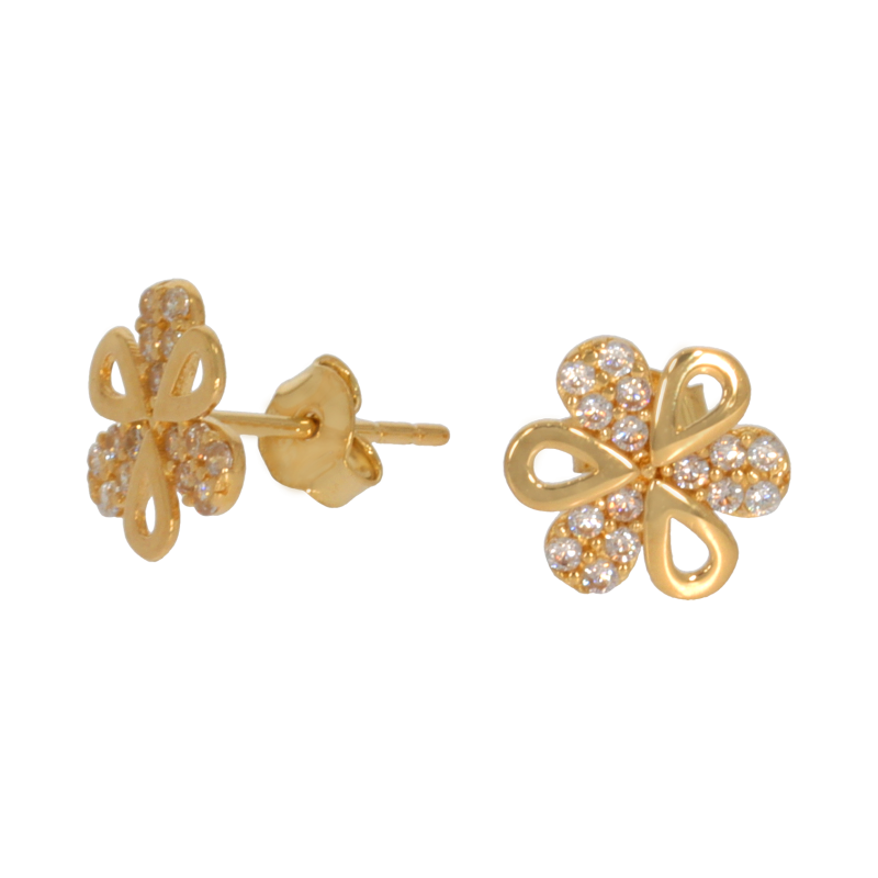 Cercei, Aur Galben, 14 k, 1.37 gr, Cod Produs: 669085 - Tezaurshop.ro