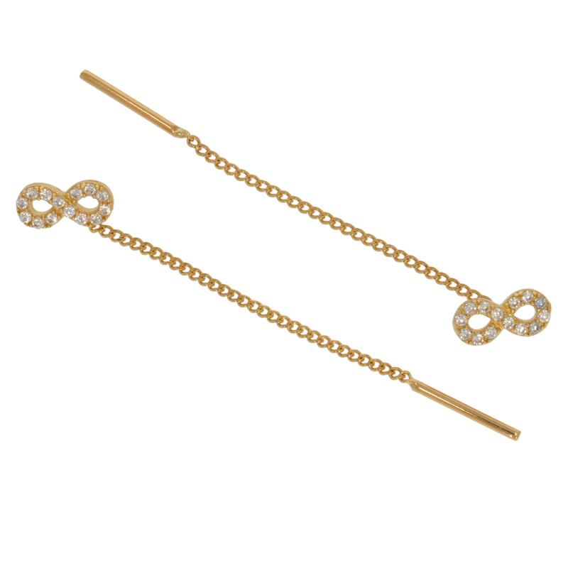Cercei, Aur Galben, 14 k, 1.74 gr, Cod Produs: 669160 - Tezaurshop.ro