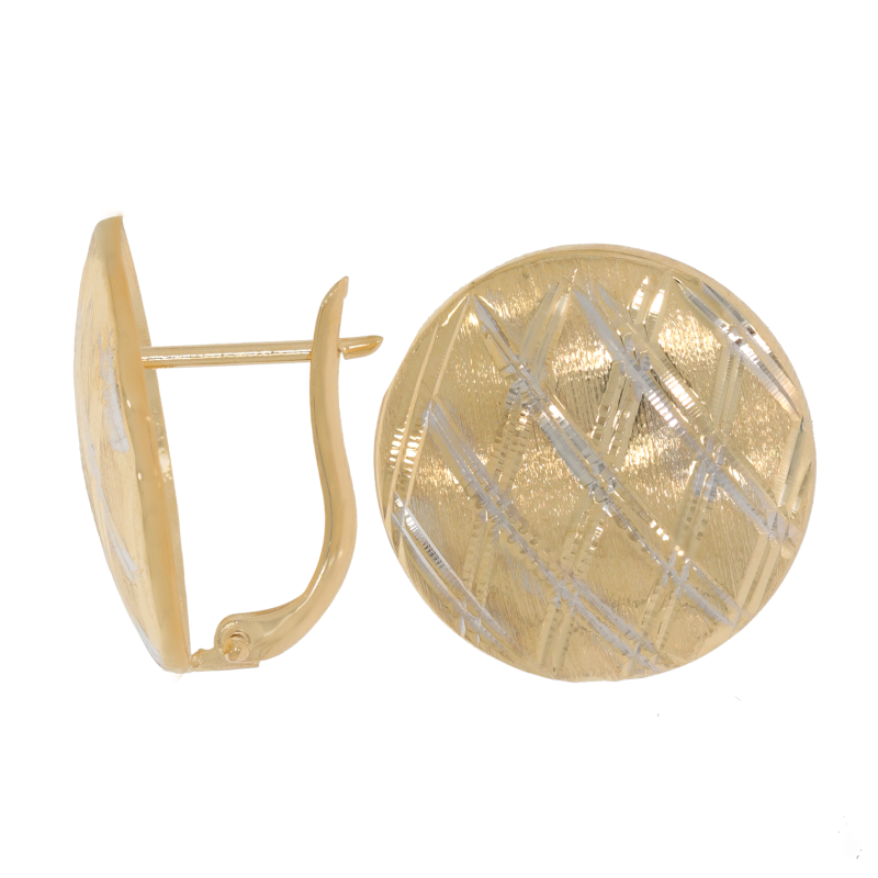 Cercei, Aur Galben, 14 k, 3.14 gr, Cod Produs: 669223 - Tezaurshop.ro