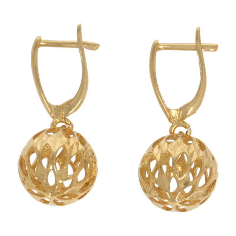 Cercei, Aur Galben, 14 k, 3.75 gr, Cod Produs: 669226 - Tezaurshop.ro