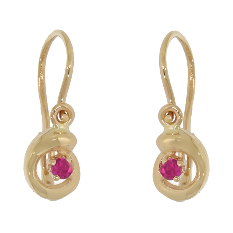 Cercei, Aur Galben, 14 k, 1.21 gr, Cod Produs: 670051 - Tezaurshop.ro