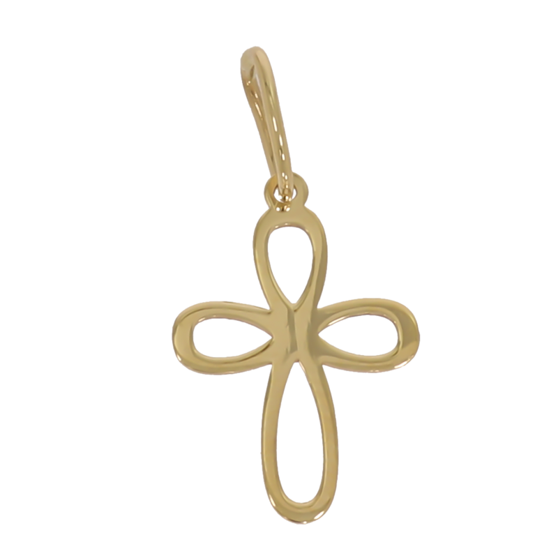 Cruce, Aur Galben, 14 k, 0.21 gr, Cod Produs: 670199 - Tezaurshop.ro