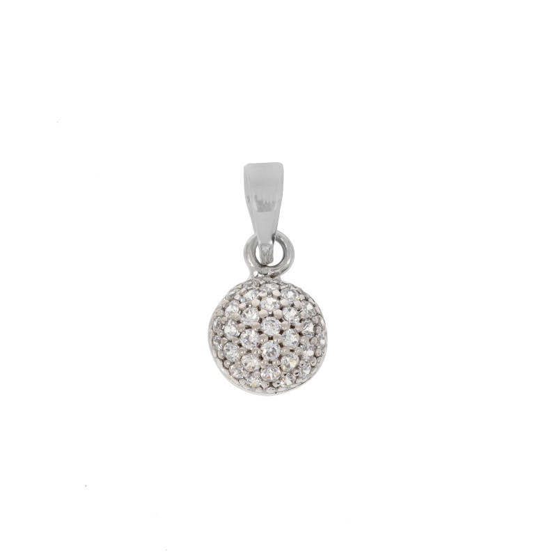 Pandantiv, Aur Alb, 14 k, 0.76 gr, Cod Produs: 670206 - Tezaurshop.ro