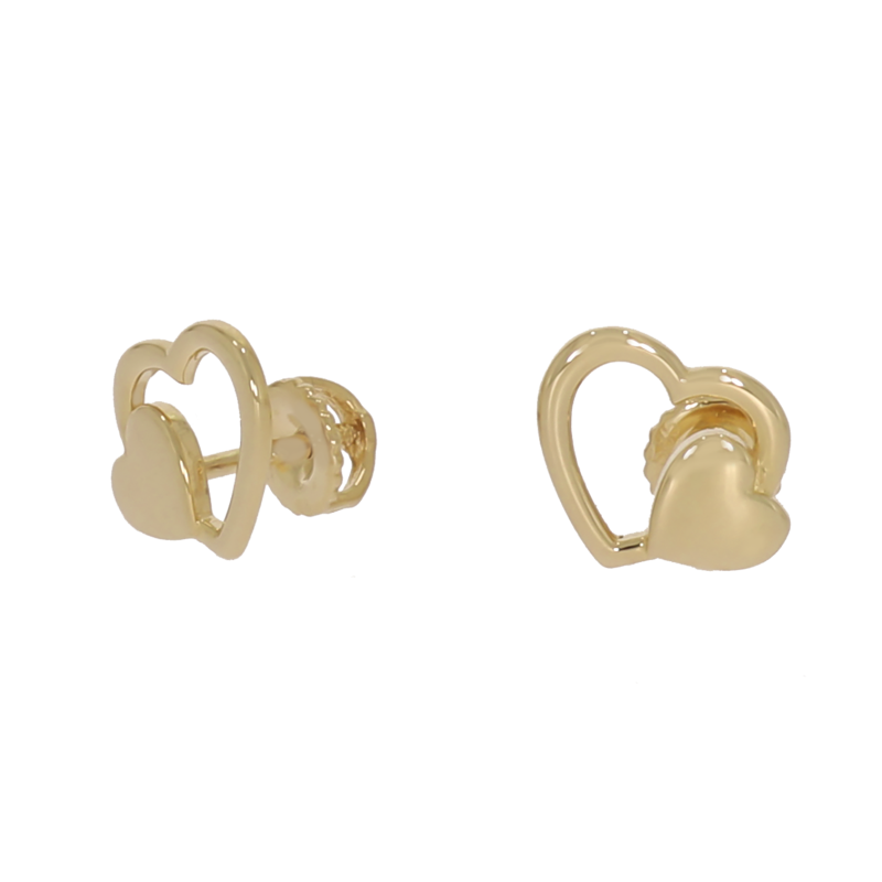 Cercei, Aur Galben, 14 k, 1.33 gr, Cod Produs: 670742 - Tezaurshop.ro