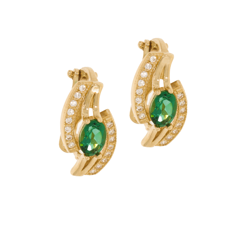 Cercei, Aur Galben, 14 k, 3.9 gr, Cod Produs: 670799 - Tezaurshop.ro