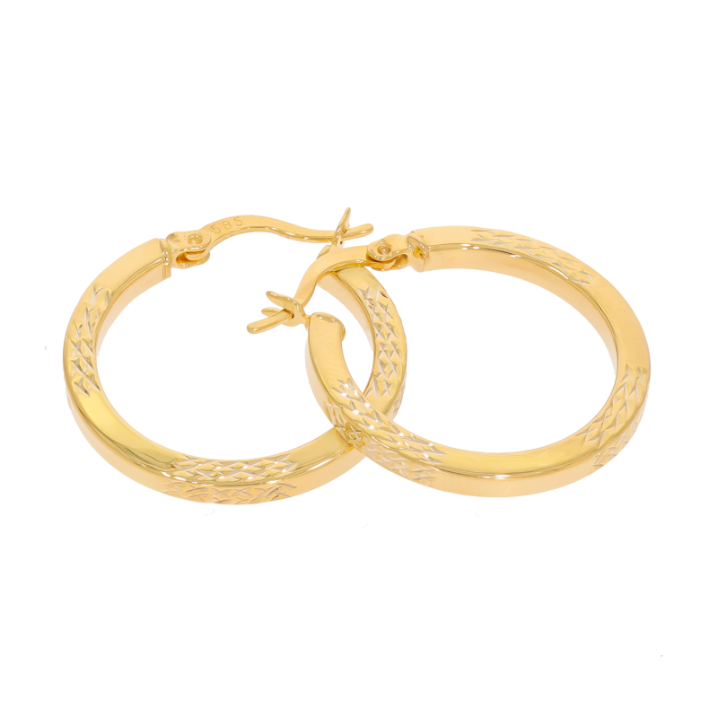 Cercei, Aur Galben, 14 k, 2.67 gr, Cod Produs: 670963 - Tezaurshop.ro