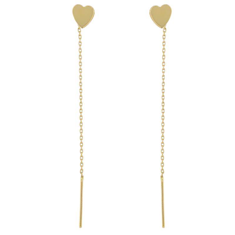 Cercei, Aur Galben, 14 k, 0.79 gr, Cod Produs: 671002 - Tezaurshop.ro
