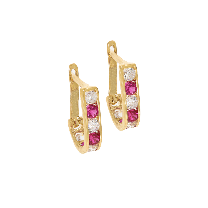 Cercei, Aur Galben, 14 k, 1.07 gr, Cod Produs: 671282 - Tezaurshop.ro