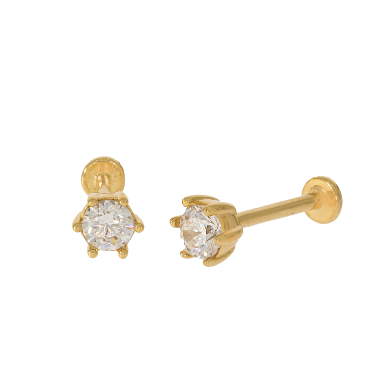 Cercei, Aur Galben, 14 k, 0.86 gr, Cod Produs: 671287 - Tezaurshop.ro