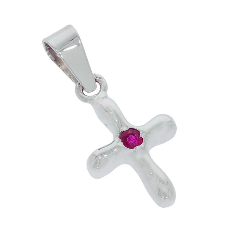 Cruce, Aur Alb, 14 k, 0.99 gr, Cod Produs: 671447 - Tezaurshop.ro