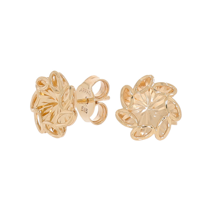 Cercei, Aur Galben, 14 k, 1.46 gr, Cod Produs: 672904 - Tezaurshop.ro