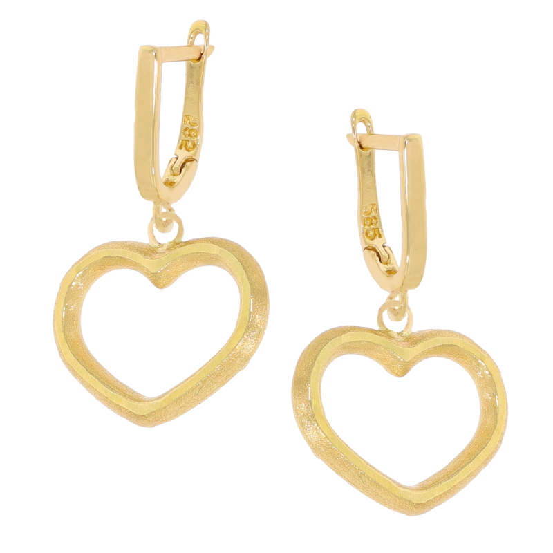 Cercei, Aur Galben, 14 k, 3.35 gr, Cod Produs: 673442 - Tezaurshop.ro