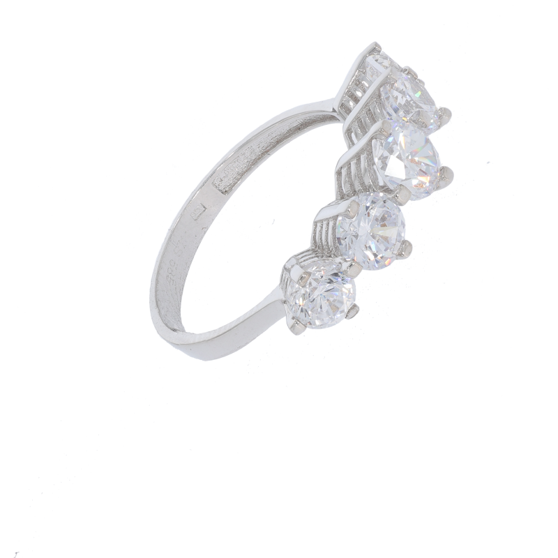 Inel Dama, Aur Alb, 14 k, 3.02 gr, Cod Produs: 673838 - Tezaurshop.ro