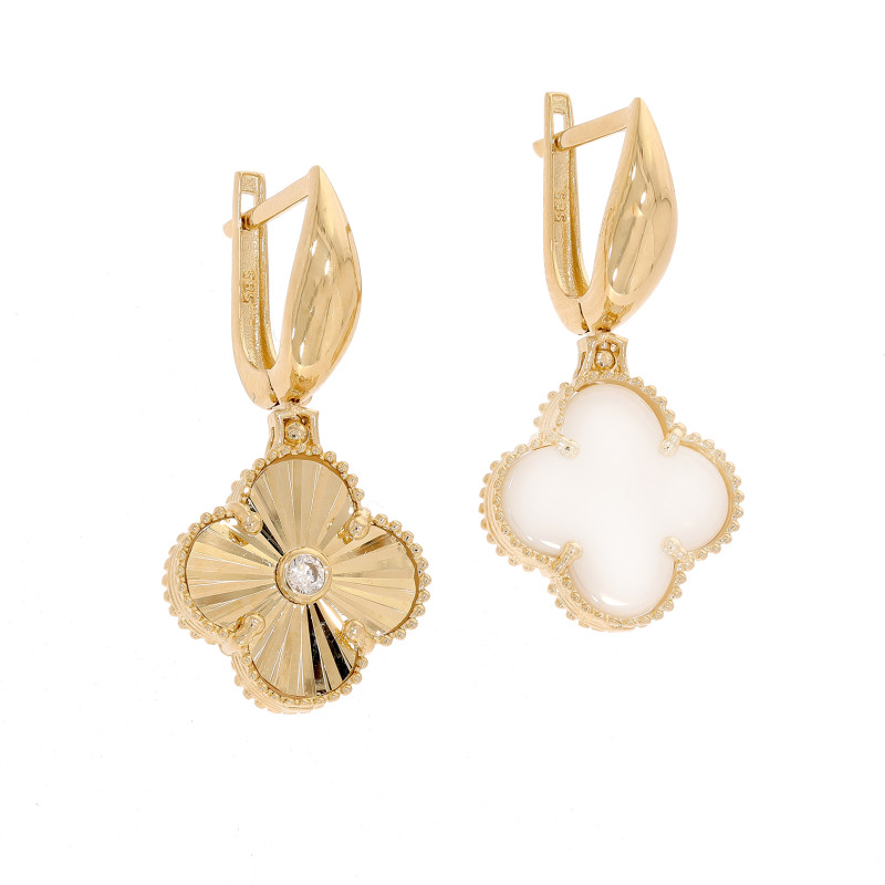 Cercei, Aur Galben, 14 k, 5.52 gr, Cod Produs: 674547 - Tezaurshop.ro