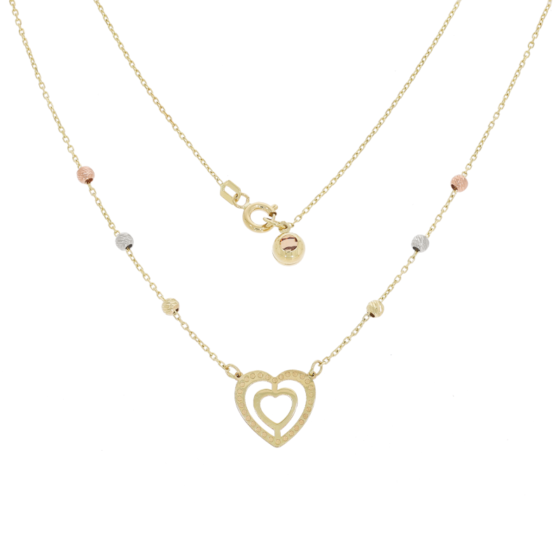 Colier, Aur Mix, 14 k, 2.66 gr, Cod Produs: 675514 - Tezaurshop.ro