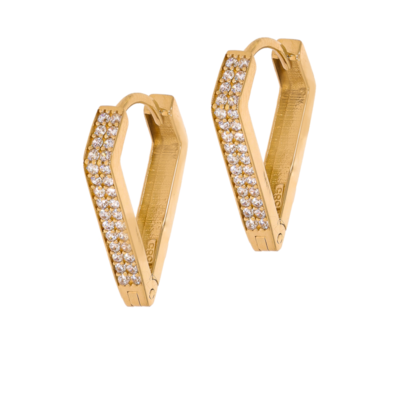Cercei, Aur Galben, 14 k, 2.47 gr, Cod Produs: 676504 - Tezaurshop.ro