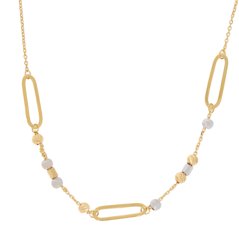 Colier, Aur Mix, 14 k, 2.43 gr, Cod Produs: 676810 - Tezaurshop.ro