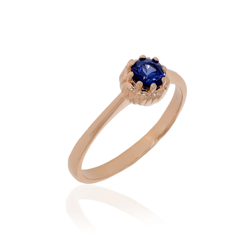 Inel Dama, Aur Roz, 14 k, 2.16 gr, Cod Produs: 677103 - Tezaurshop.ro