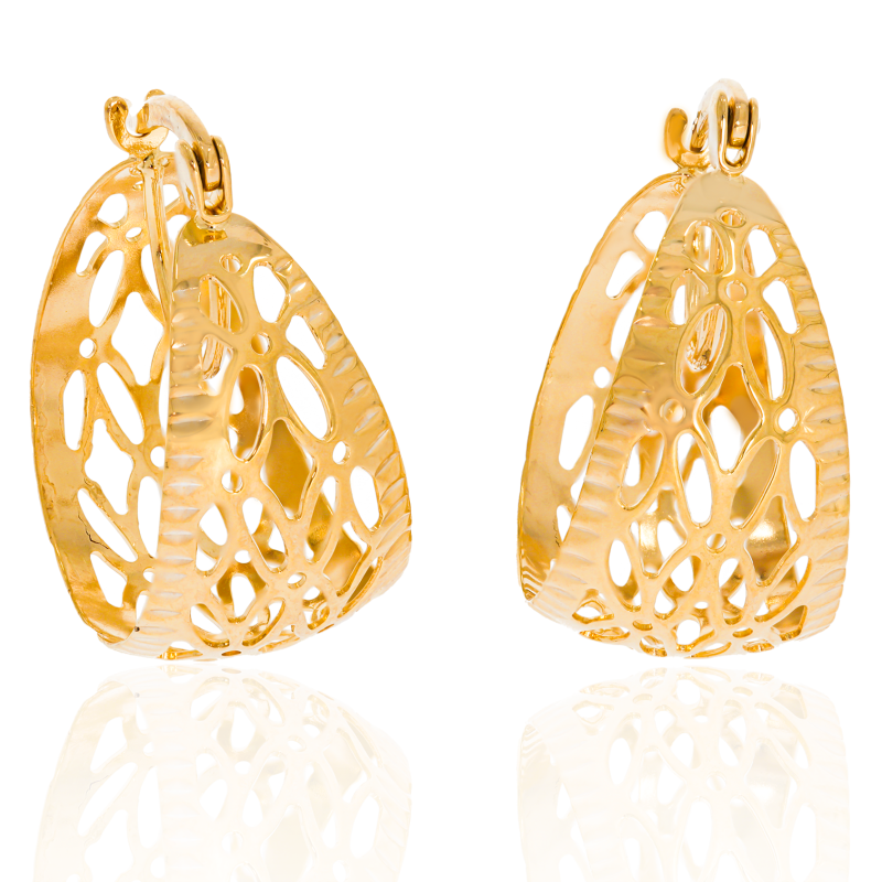 Cercei, Aur Galben, 14 k, 2.86 gr, Cod Produs: 677177 - Tezaurshop.ro