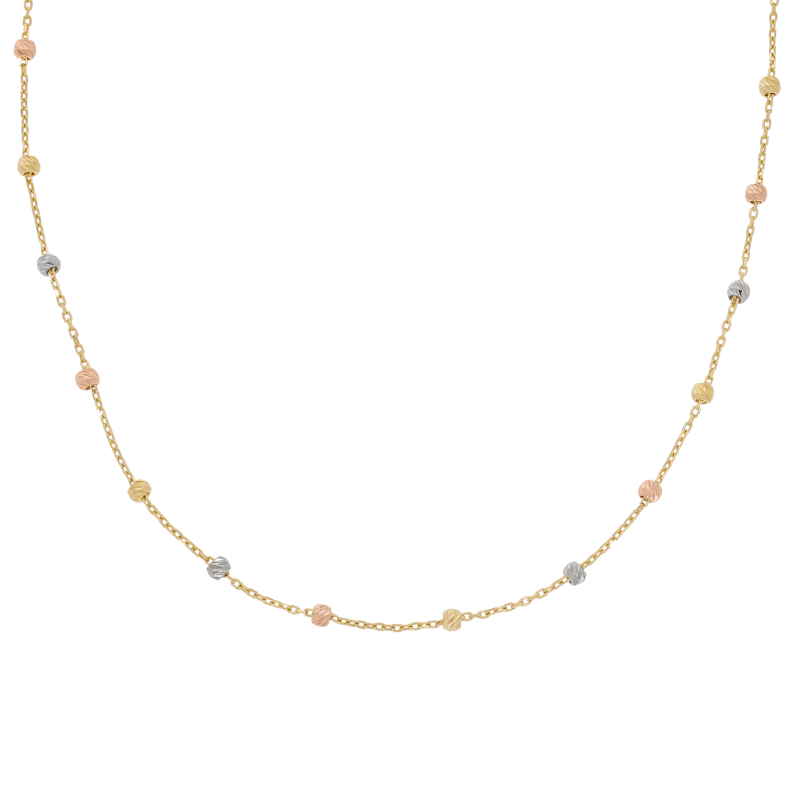 Colier, Aur Mix, 14 k, 2.21 gr, Cod Produs: 677263 - Tezaurshop.ro
