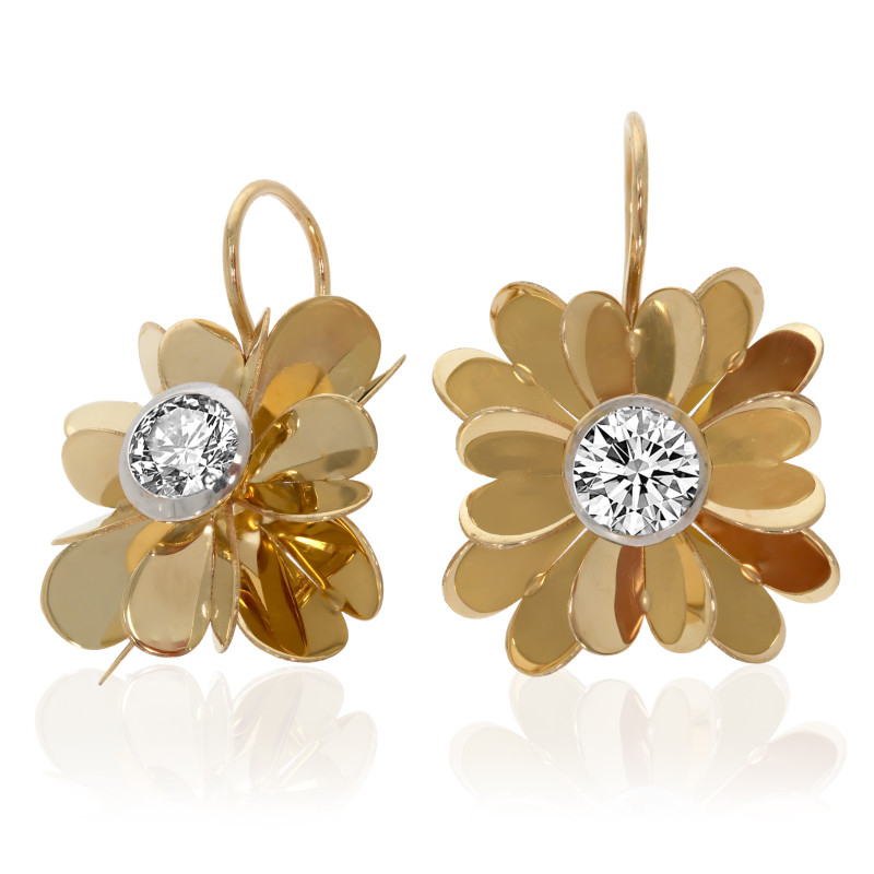Cercei, Aur Galben, 14 k, 6.68 gr, Cod Produs: 677602 - Tezaurshop.ro