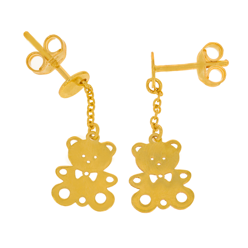 Cercei, Aur Galben, 14 k, 1.22 gr, Cod Produs: 677653 - Tezaurshop.ro