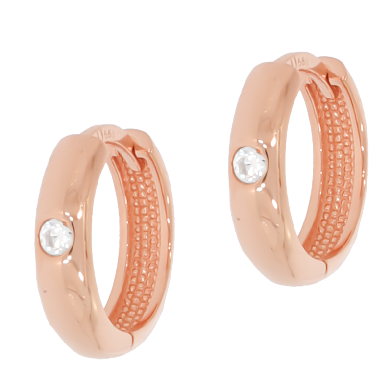 Cercei, Aur Roz, 14 k, 1.98 gr, Cod Produs: 677685 - Tezaurshop.ro