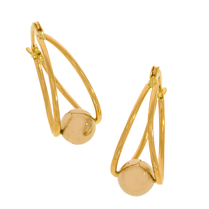 Cercei, Aur Galben, 14 k, 2.07 gr, Cod Produs: 678050 - Tezaurshop.ro