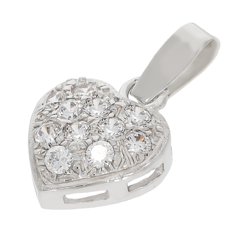 Pandantiv, Aur Alb, 14 k, 1.58 gr, Cod Produs: 678553 - Tezaurshop.ro