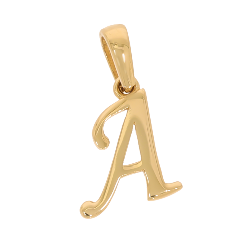 Pandant Initiala, Aur Galben, 14 k, 0.45 gr, Cod Produs: 678579 - Tezaurshop.ro
