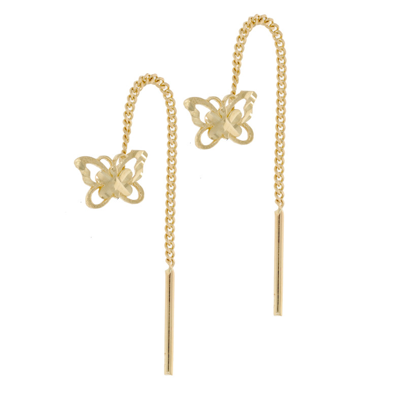 Cercei, Aur Galben, 14 k, 1.52 gr, Cod Produs: 678631 - Tezaurshop.ro